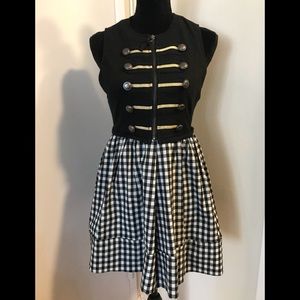 Military style dress